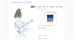 Desktop Screenshot of jordifarresmusic.com